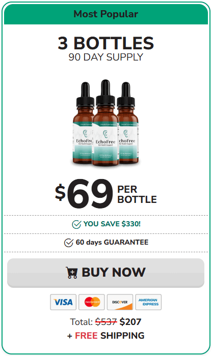 Oerder EchoFree 3 Bottles